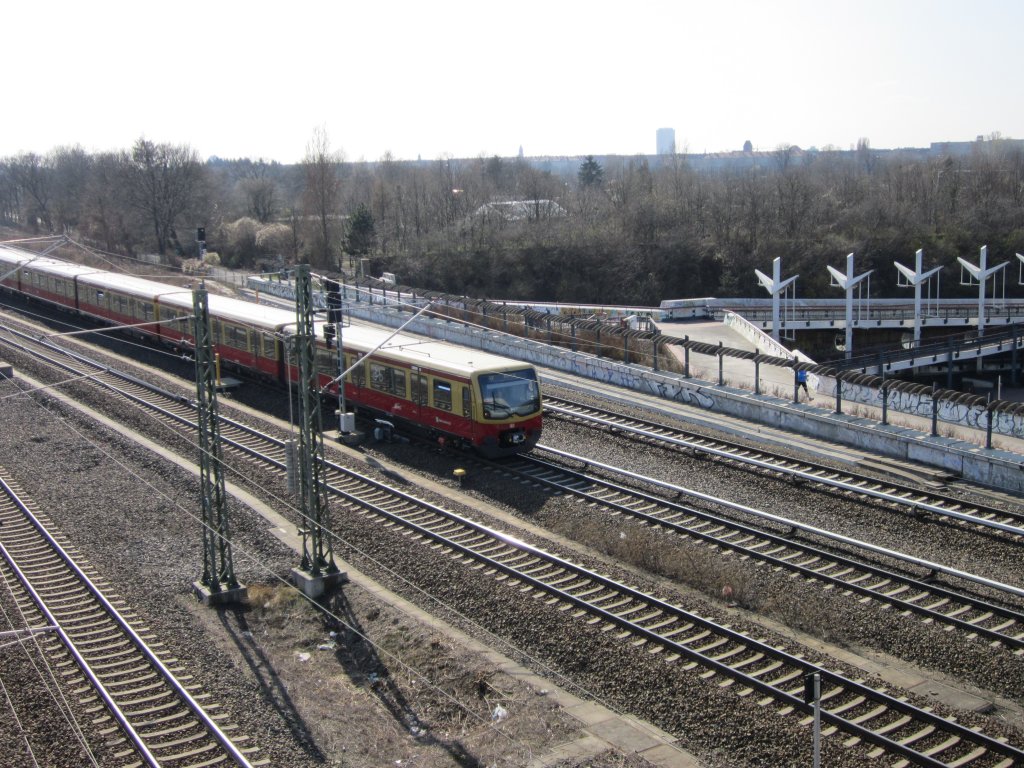 S-Bahn am 23.3. in Bln-Sdkreuz