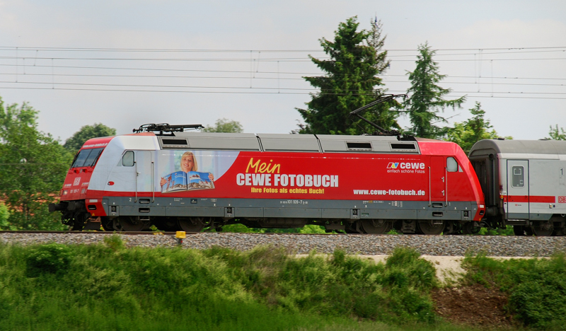 101 109-7, aufgenommen am 27.05.12, in Jettingen-Scheppach.