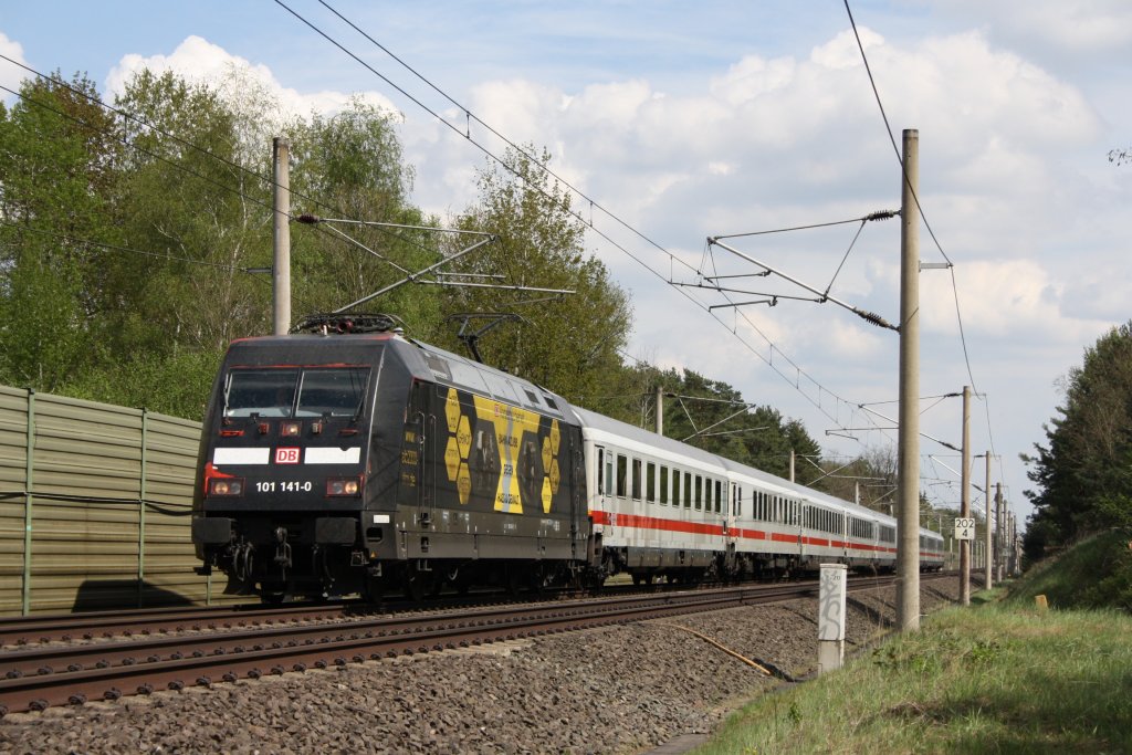 101 141 mit einem IC in Winkel am 01.05.2010