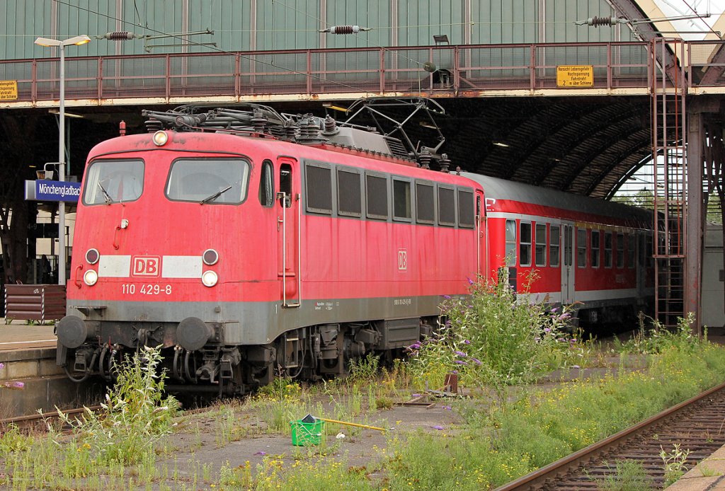 110 429-8 am RE4 Verst�rker in M�nchengladbach am 18.07.2011