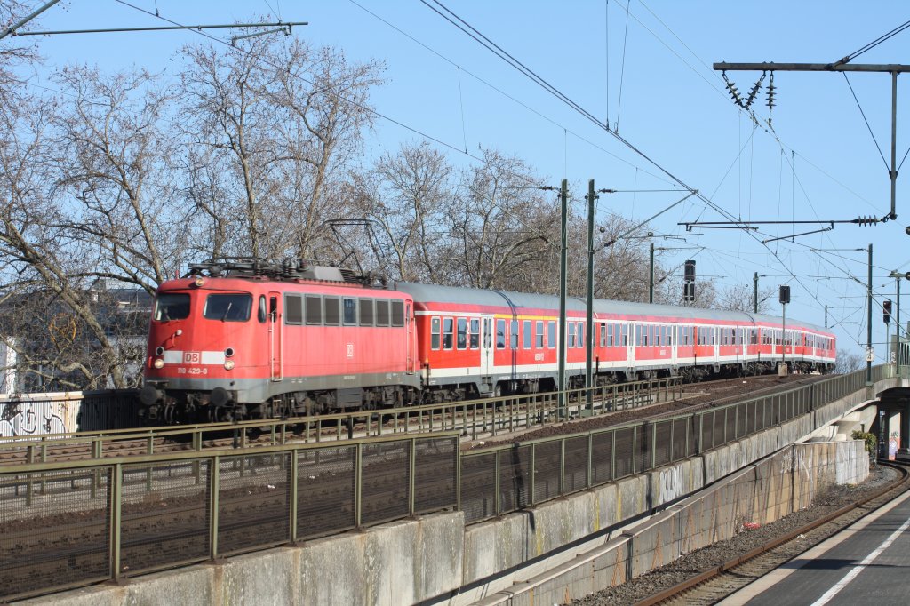 110 429 in K�ln Deutz am 06.03.11