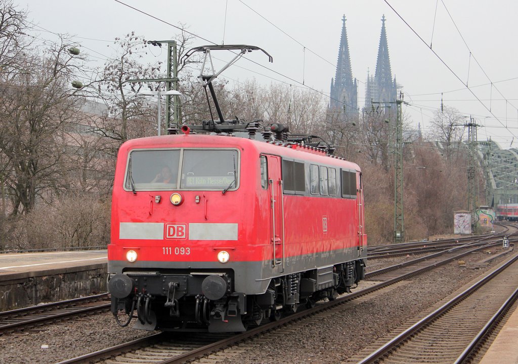 111 093 Lz in K�ln Messe/Deutz am 03.04.2013