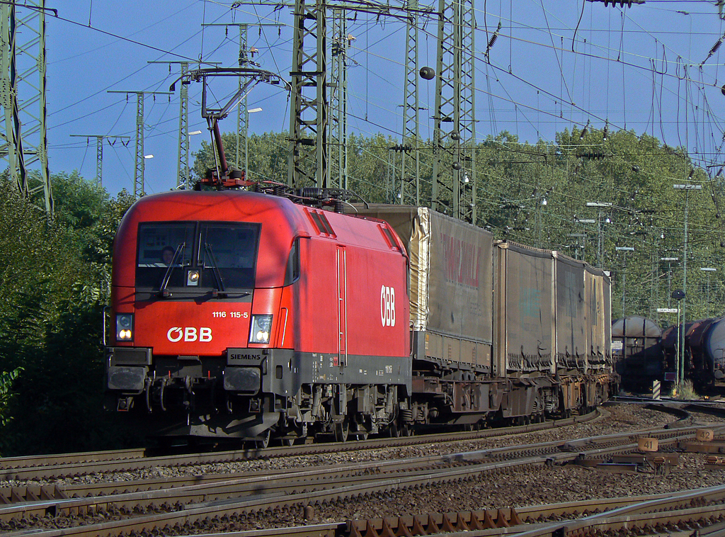1116 115-5 der �BB am Wenzel in Gremberg am 16.09.2010