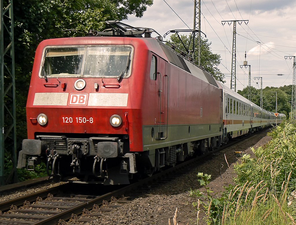 120 150-8 aufgenommen in K�ln West im Sommer 09