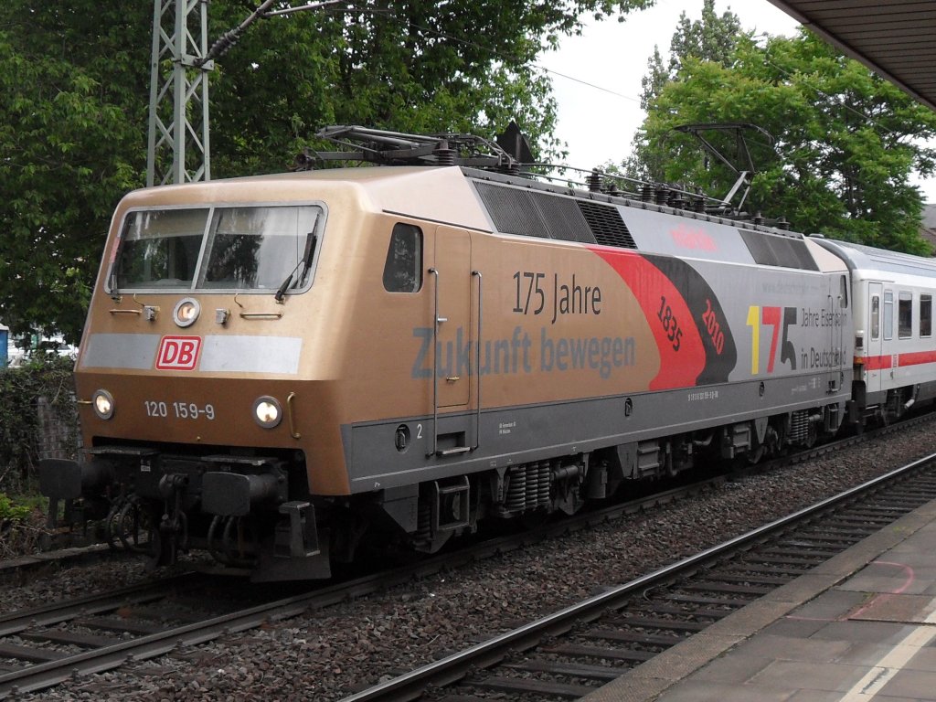 120 159-9 am 20.06.10. in Bonn Hbf.