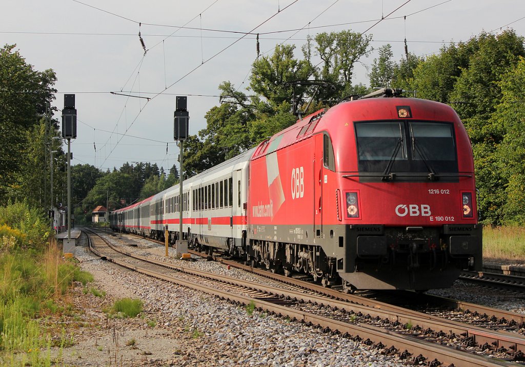 1216 012 in Assling am 29.07.2011