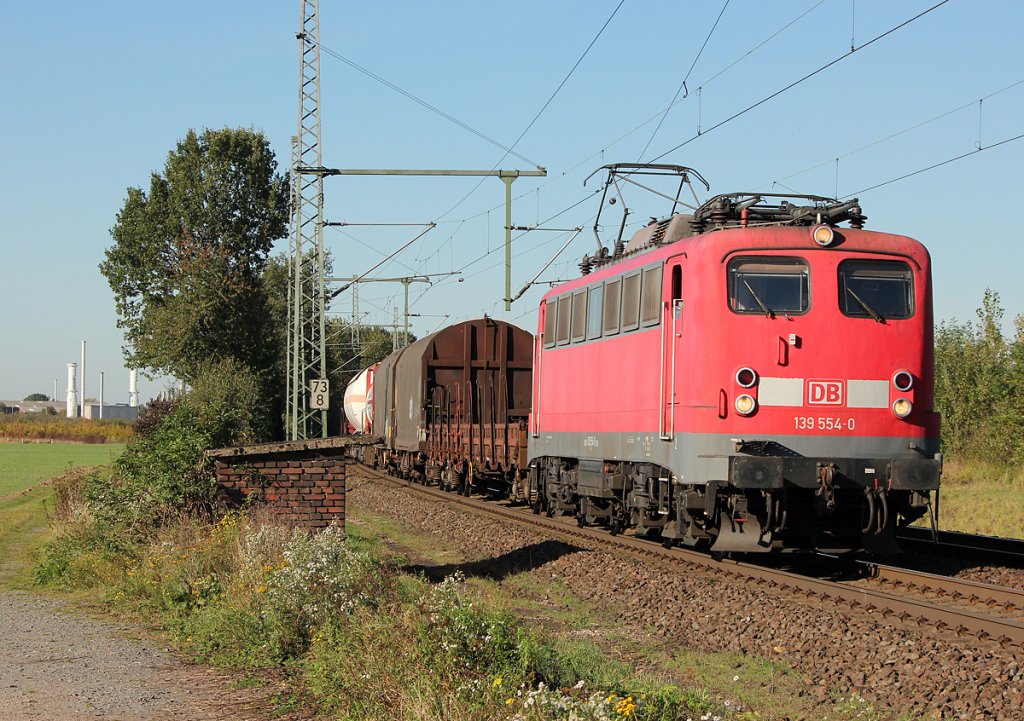 139 554-0 in Porz Wahn am 15.10.2011