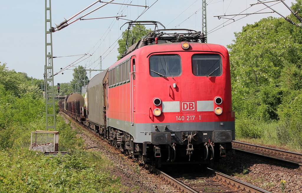 140 217-1 in Bonn Oberkassel am 07.05.2011