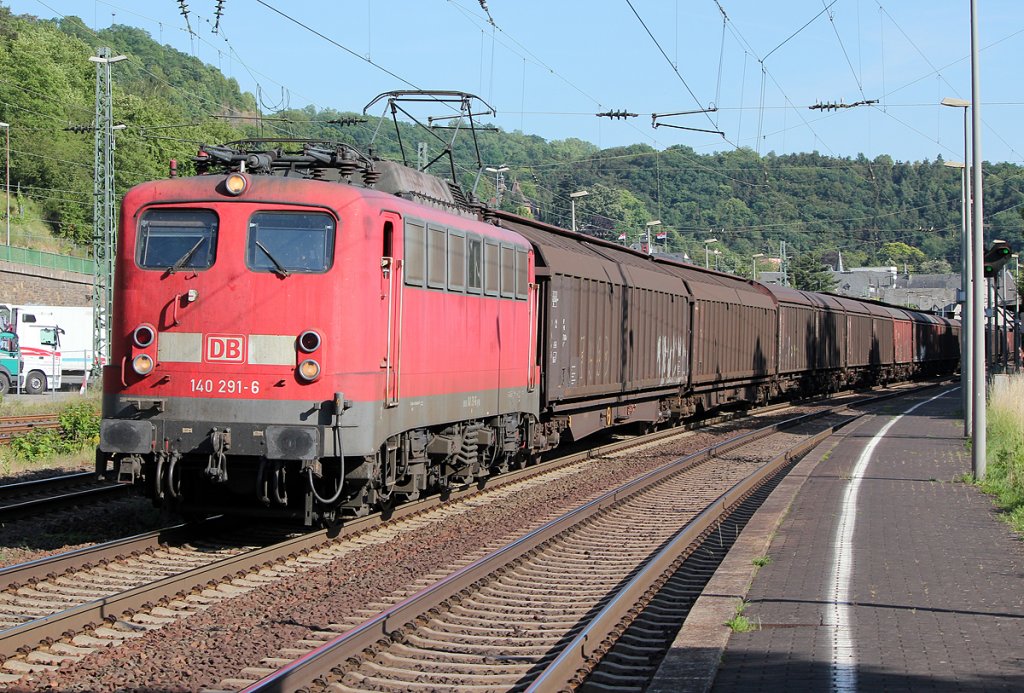 140 291-6 in Linz(Rhein) am 29.05.2011