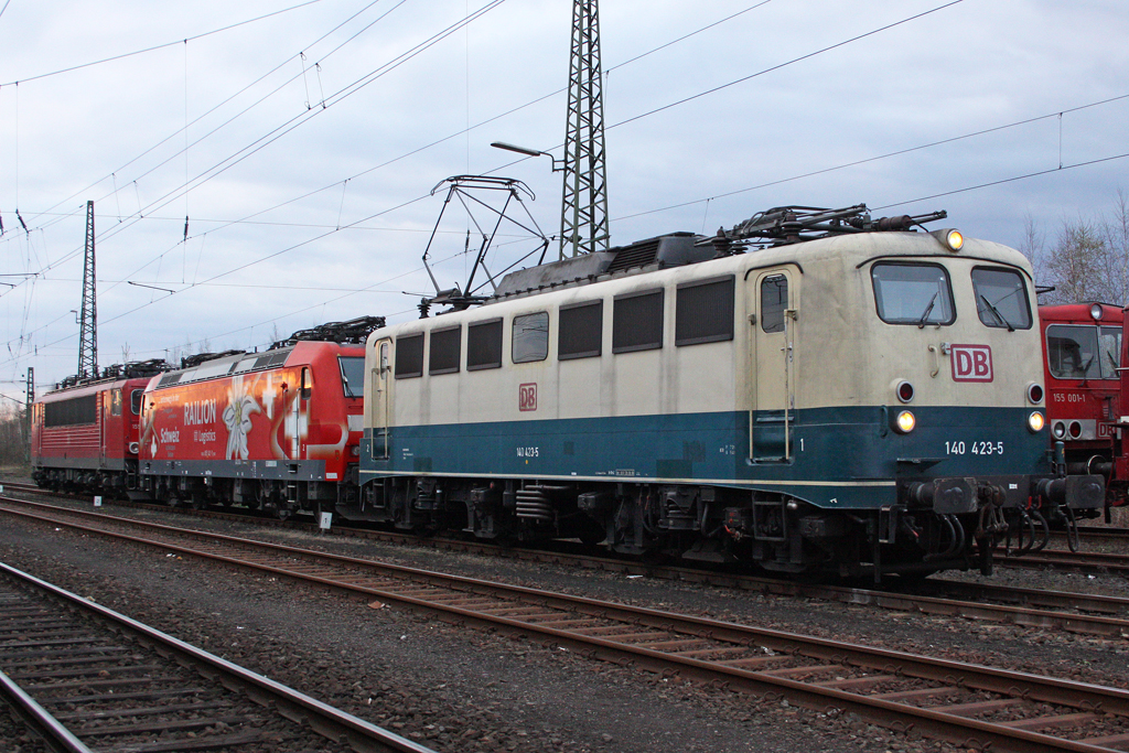 140 423-5 im DB Museum Koblenz-L�tzel am 05,04,10    ++