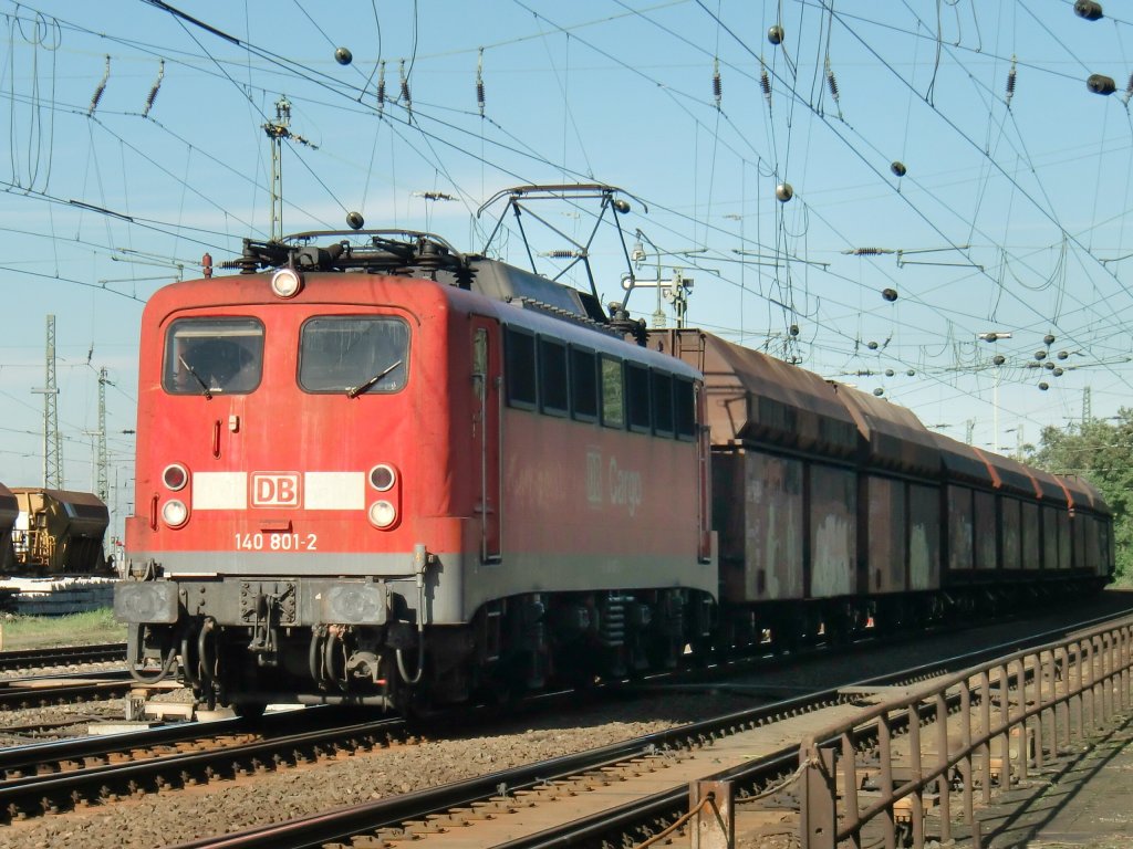 140 801-2 am 21.10.10. in K�ln Kalk.