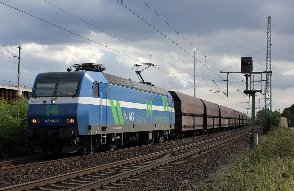 145 086-5 / NIAG 14 in Porz Wahn am 28.09.2012