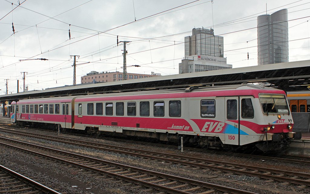 150 der EVB in Dortmund Hbf am 19.06.2011