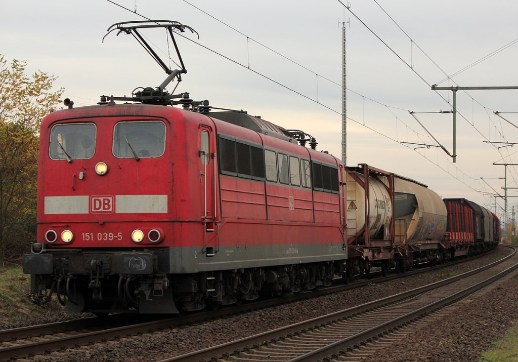 151 039-5 in Porz Wahn am 04.11.2011