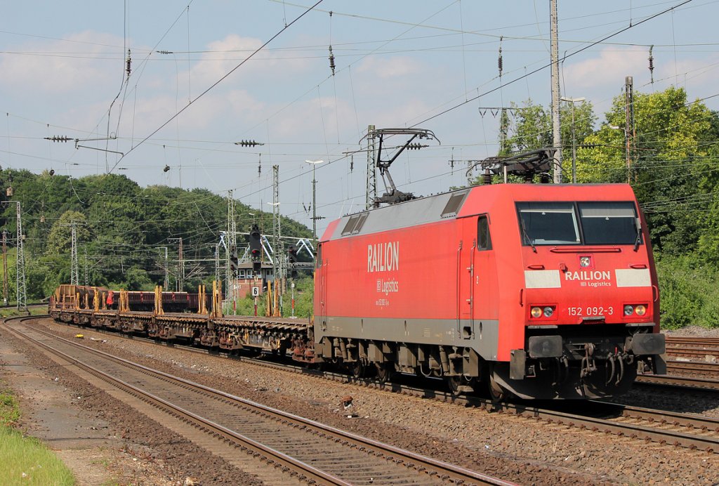 152 092-3 in K�ln West am 26.06.2012