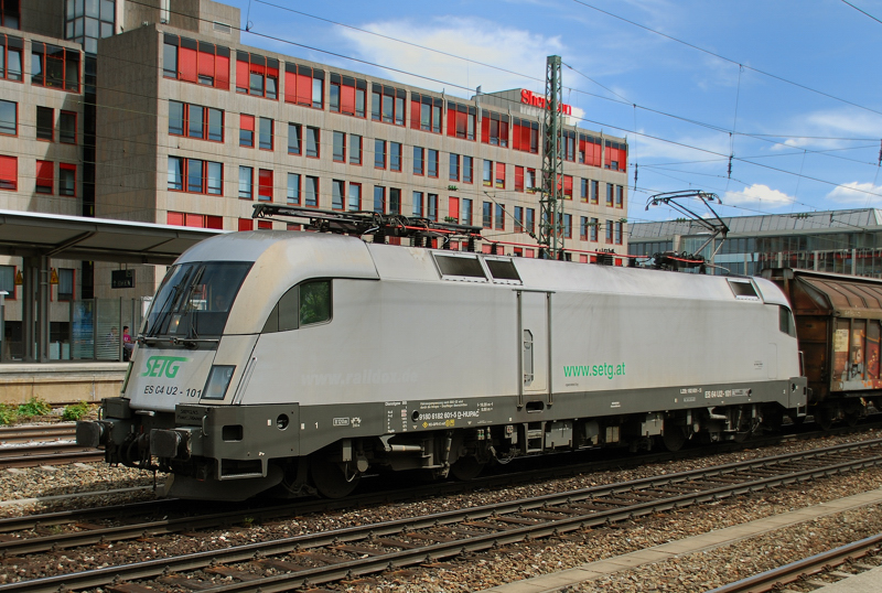 182 601-5, SETG, aufgenommen am 11.05.12, am Heimeranplatz.