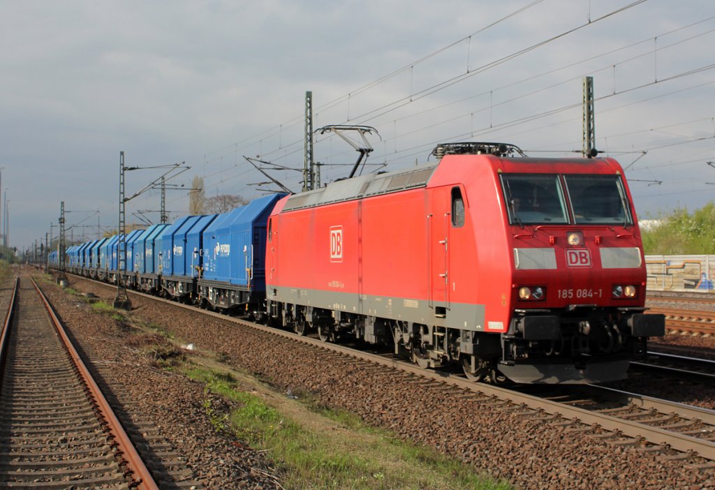185 084-1 bei Porz(Rhein) am 23.04.2013