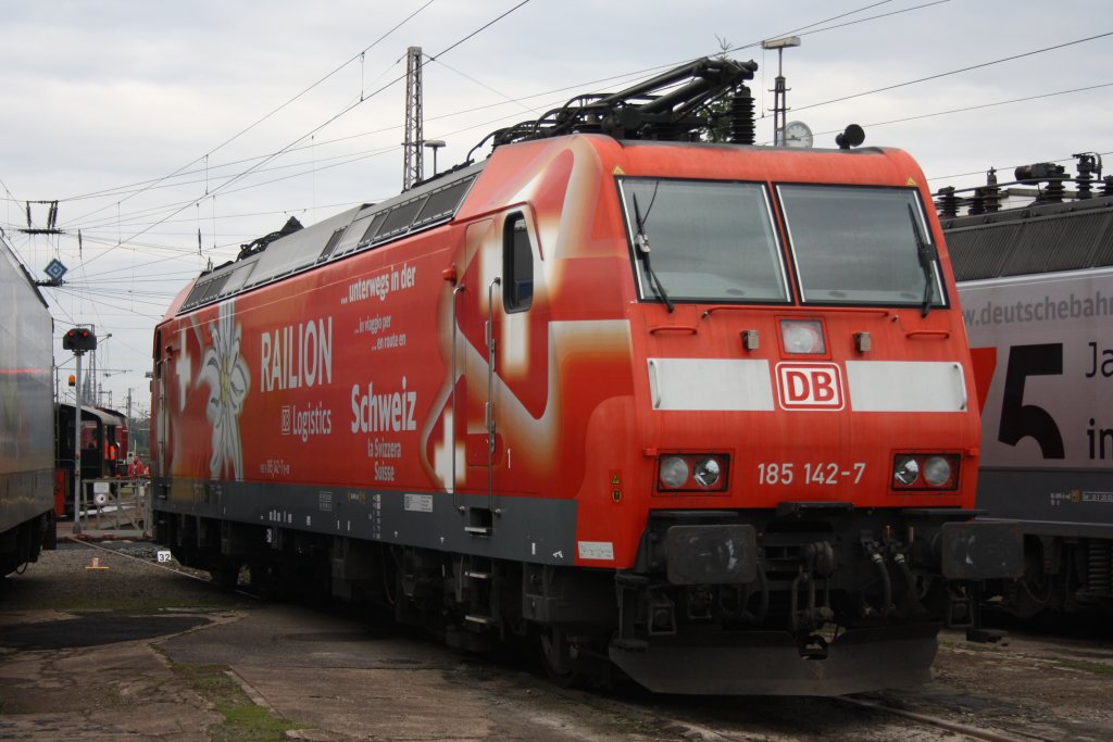 185 142 stand am 19.09.2010 im BW Osnabr�ck