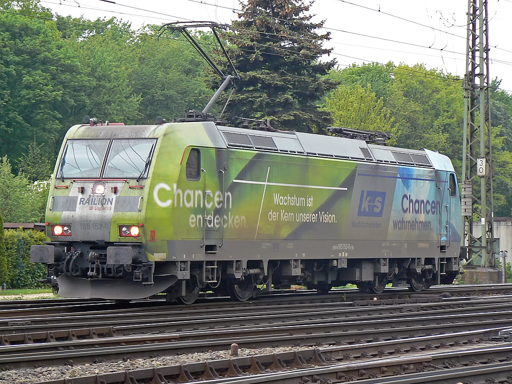 185 152-6 beim umsetzen in Gremberg am 12.05.2010