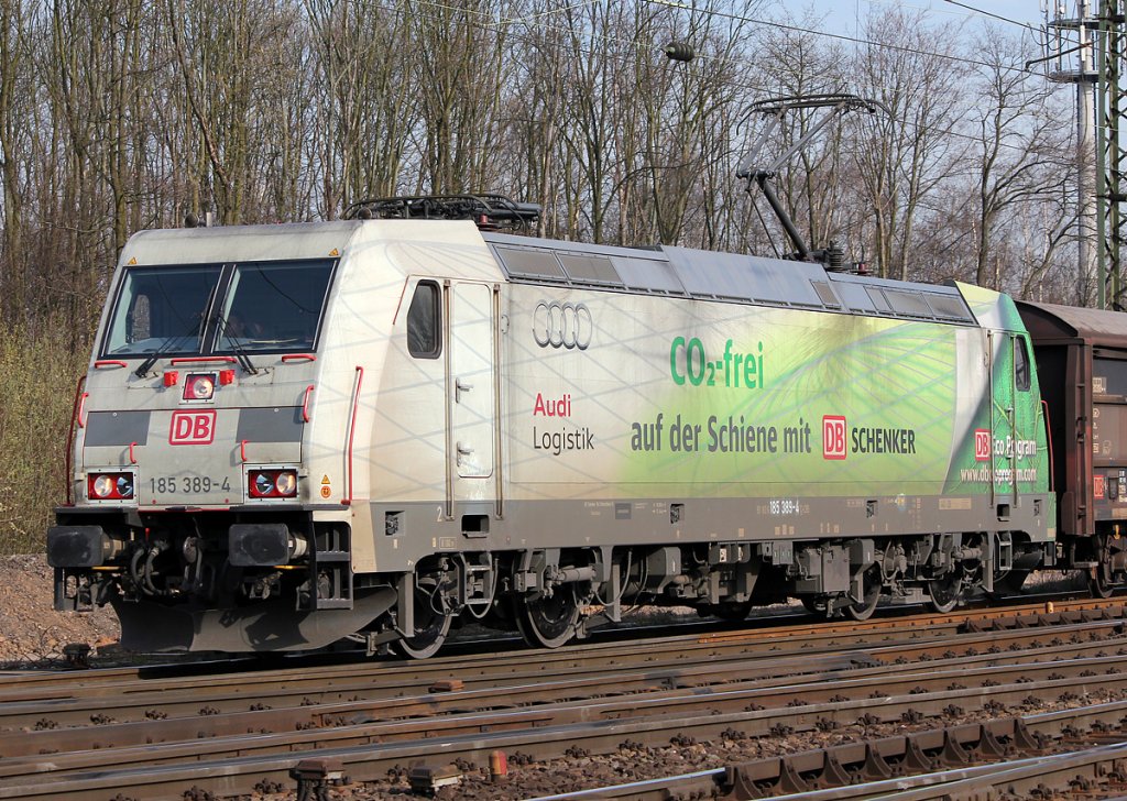 185 389-4 im Portrait in Gremberg am 24.03.2011 