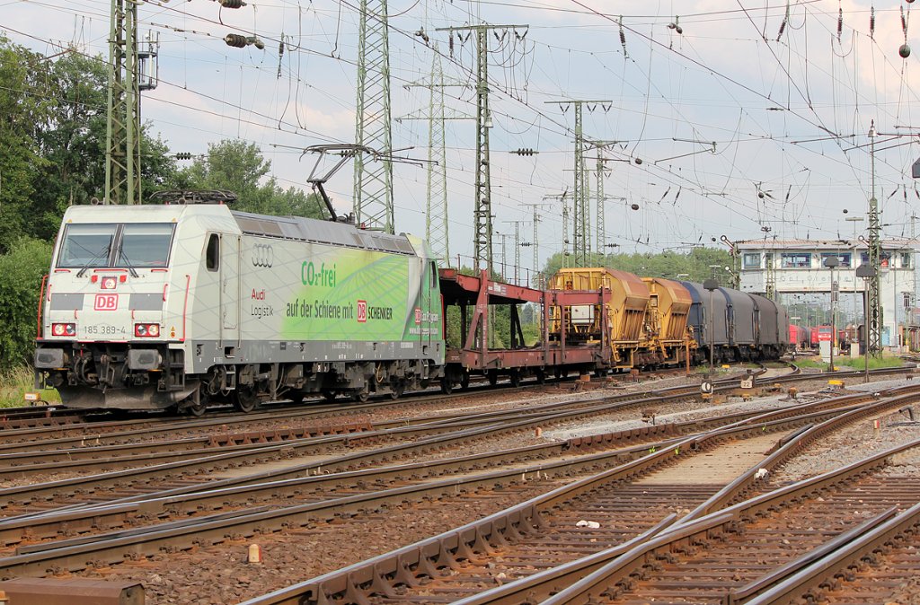185 389-4 verl�sst Gremberg am 04.06.2011