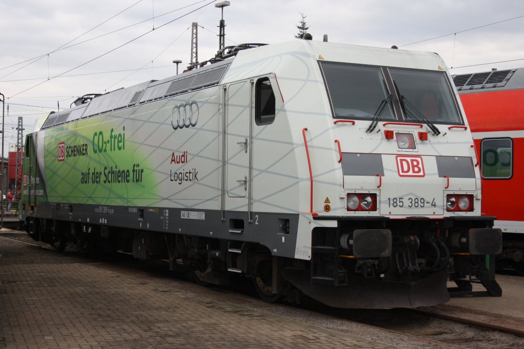 185 389 stand am 19.09.2010 in Osnabr�ck im BW