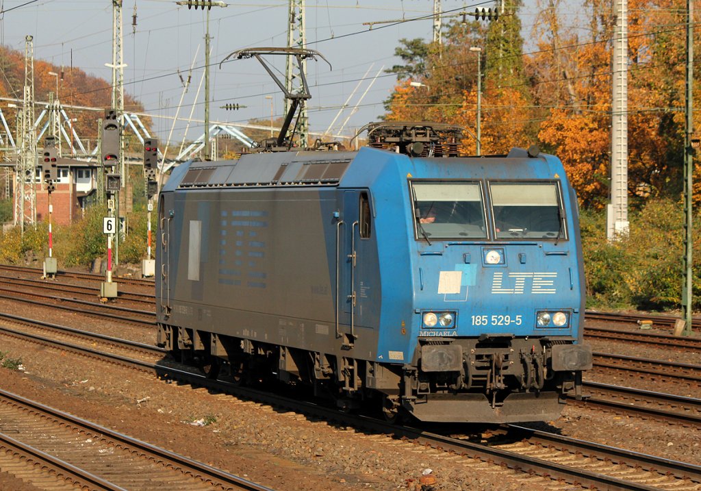 185 529-5 der LTE Lz in K�ln West am 01.11.2011