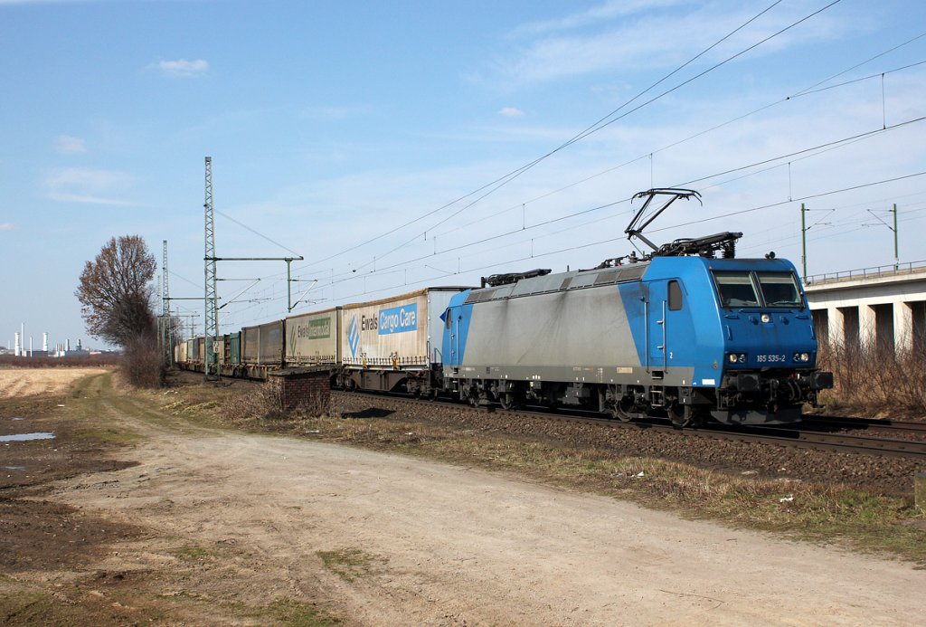 185 535-2 in Porz Wahn am 27.03.2013