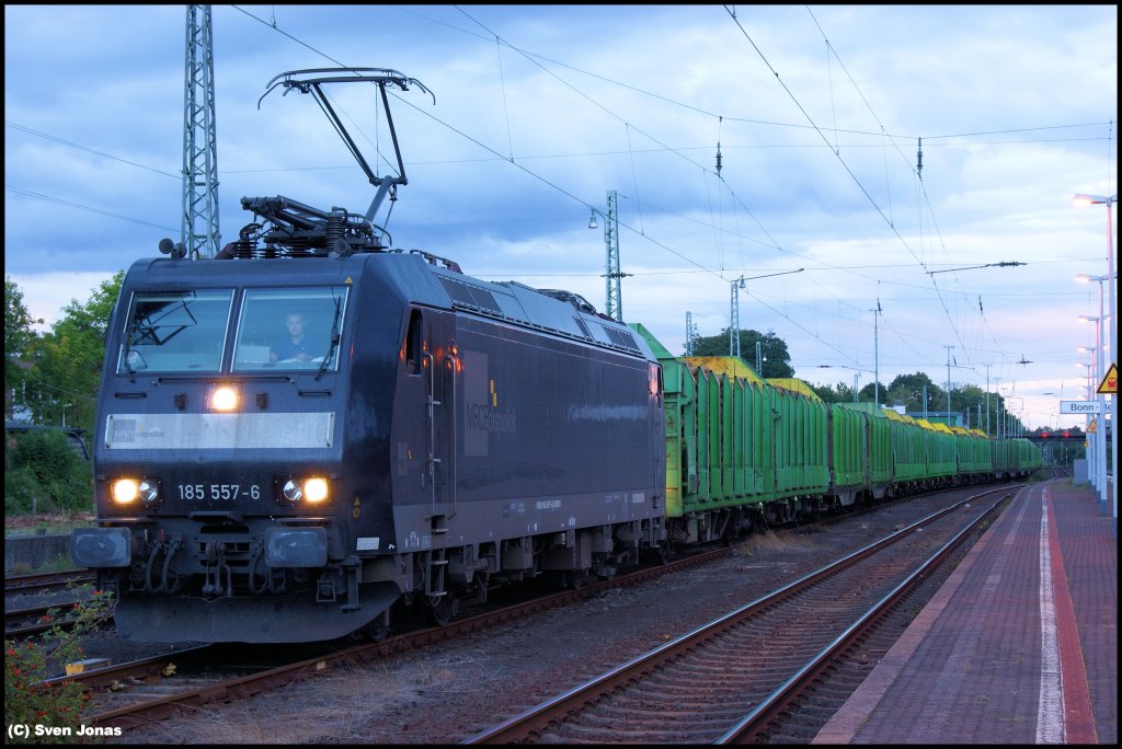 185 557-6 (MRCE/Press) in Bonn-Beuel am 27.9.2012.  