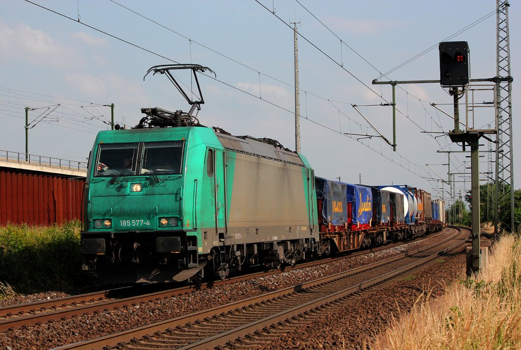 185 577-4 in Porz Wahn am 14.06.2012