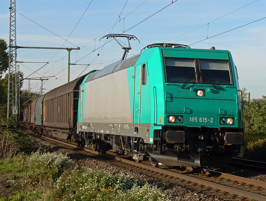 185 615-2 in Porz Wahn am 21.10.2010