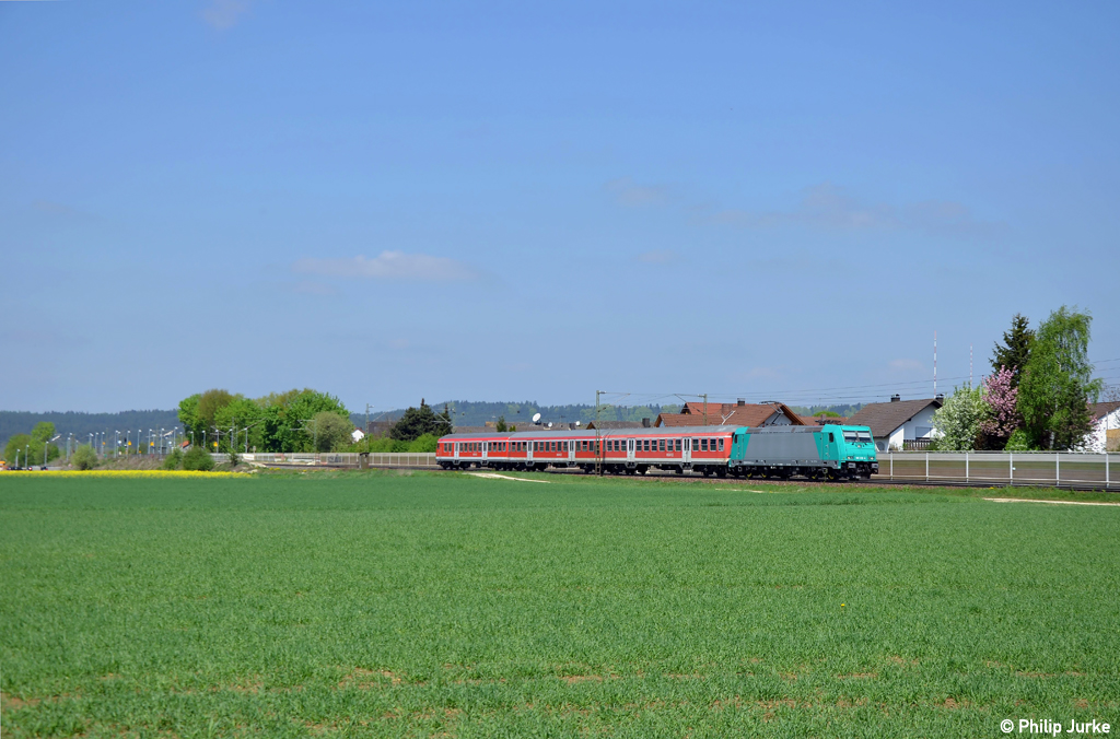 185 619-4 als S3 von N�rnberg Hbf nach Neumarkt(Oberpf.) am 01.05.2012 in P�lling.