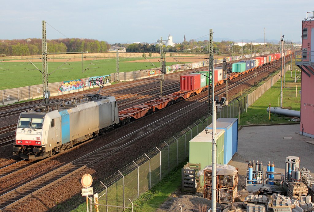 186 110 bei Porz(Rhein) am 23.04.2013