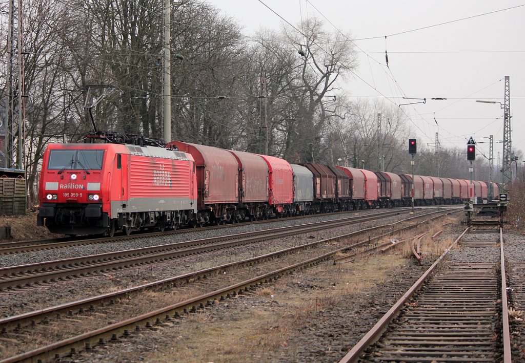 189 059-9 in Ratingen-Lintorf am 07.02.2012