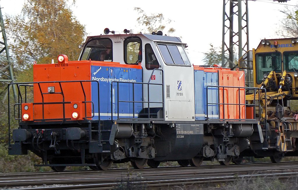 212 132-5 der NBE in Gremberg im Nov.09