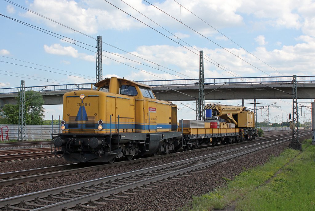 212 306-6 bei Porz(Rhein) am 28.05.2013