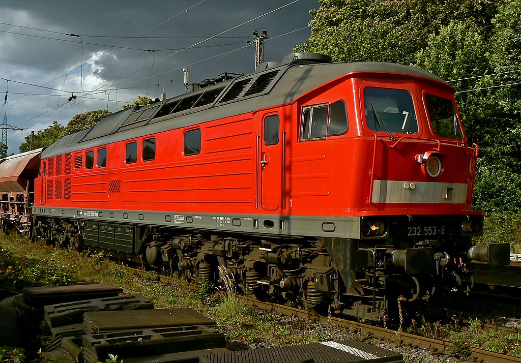 232 553-8 in Ratingen im Sommer 09
