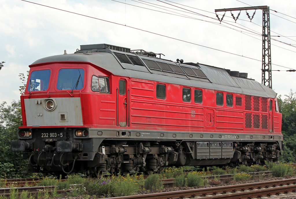 232 903-5 Lz in Duisburg Neudorf am 25.07.2011