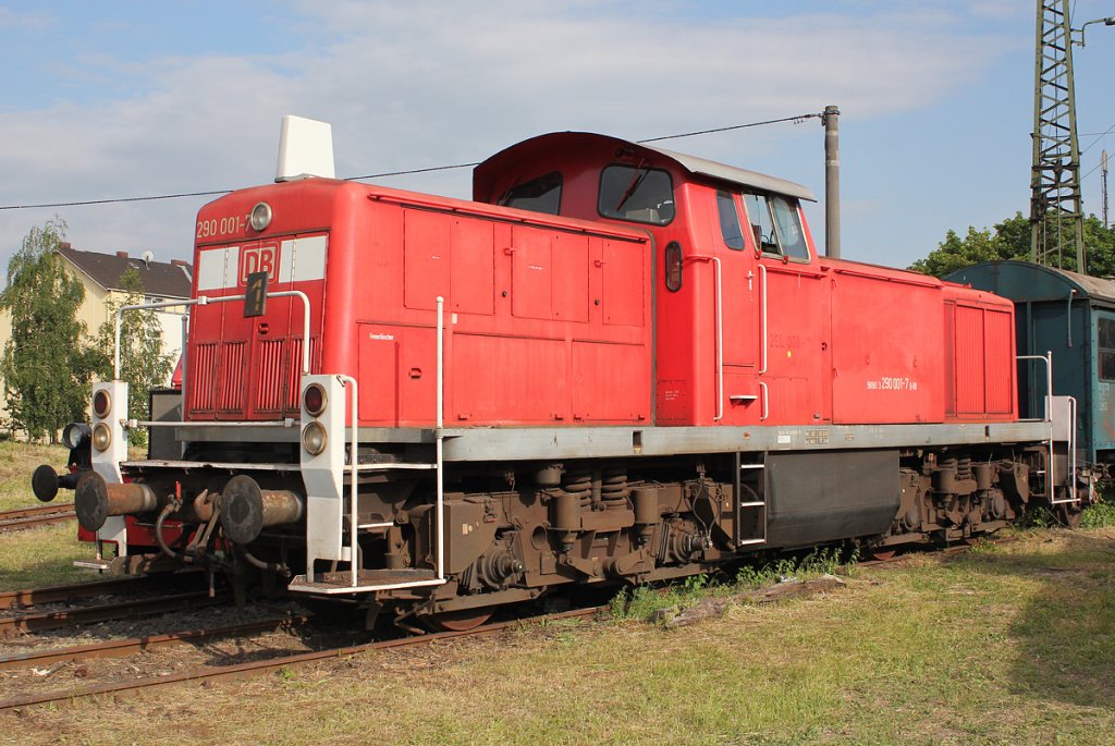 290 001-7 im DB Museum Koblenz am 02.06.2012