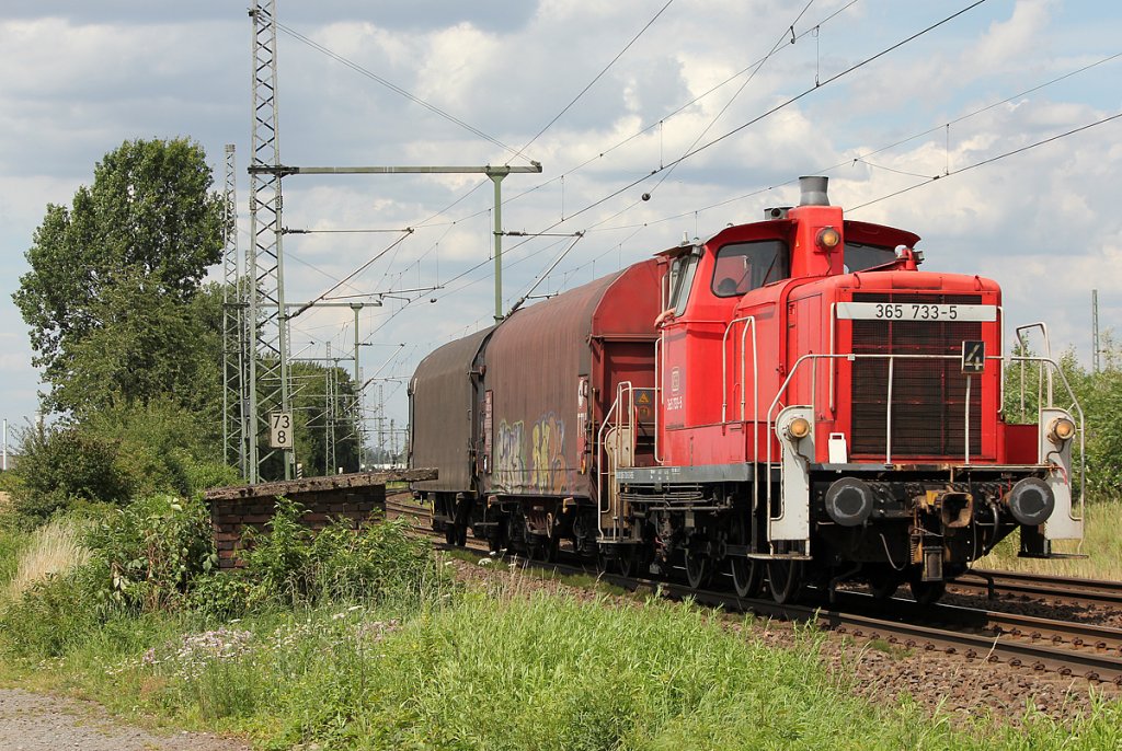 365 733-5 der RSE in Porz Wahn am 07.07.2011