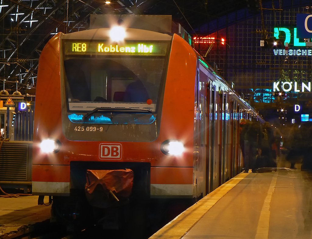 425 099-9 in K�ln Hbf am 28.02.2010