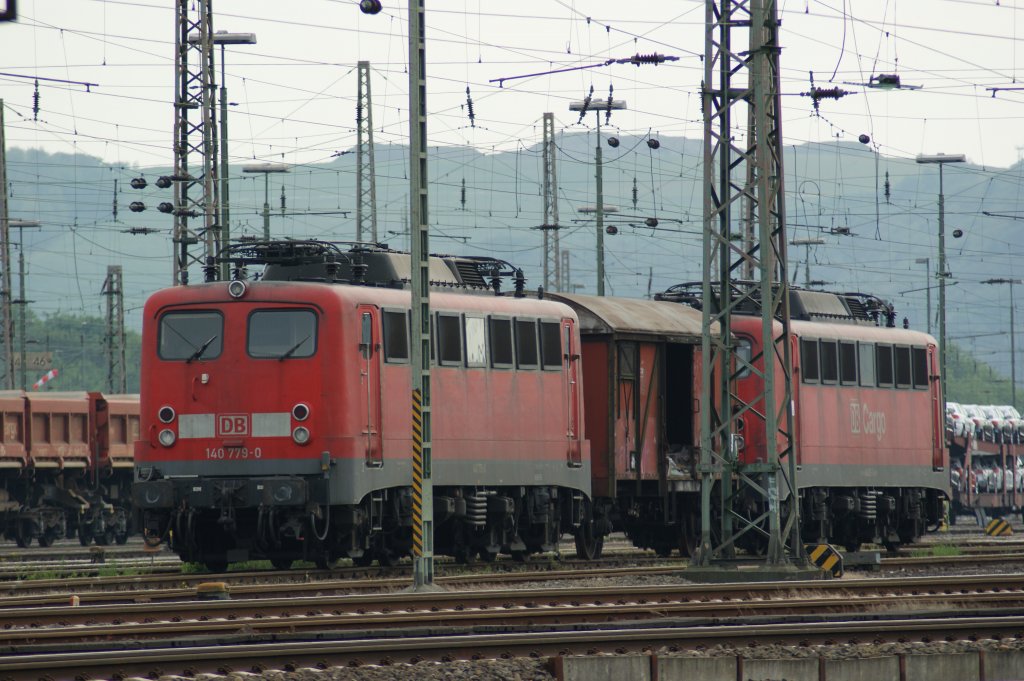 abgestellte 140er in Hagen Vorhalle am 01.06.2010