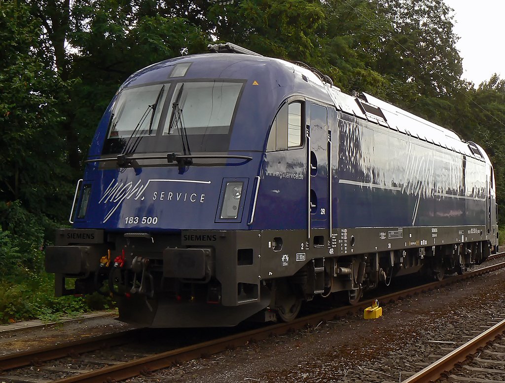 Als Bonusbild : 183 500 von MGW in Oberhausen im Sommer 2009