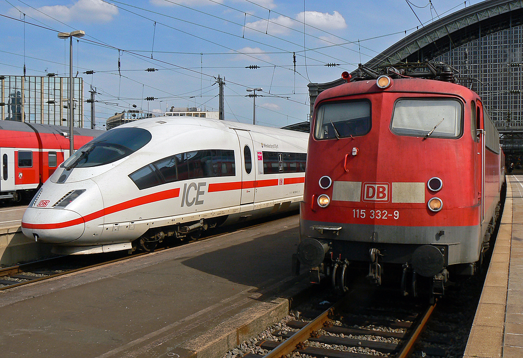 Alt trifft neu oder Treffen der Generationen , in K�ln Hbf am 27.06.2010