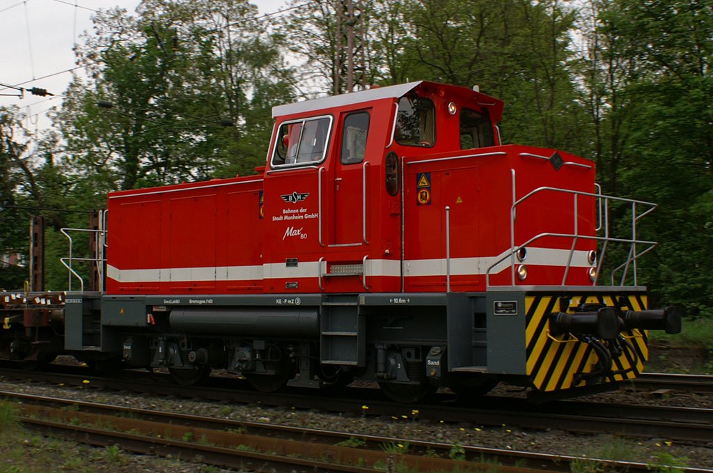 BSM Lok Max 80 am 10.5.10 in ratingen-Lintorf