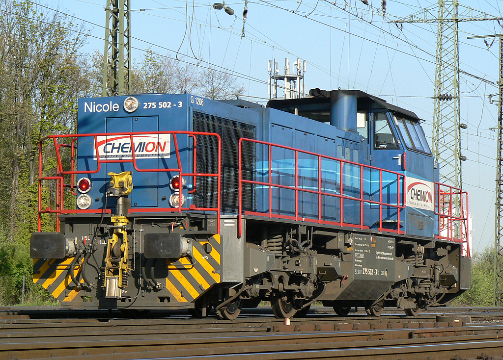 Chemions  Nicole  oder ein weiterer Fall von  Rotlichtseuche  in Gremberg am 22.04.2010