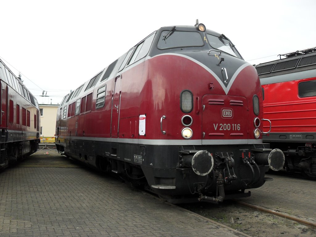 DB V200 116 auf dem BW Fest in Osnabr�ck am 19.9.10
