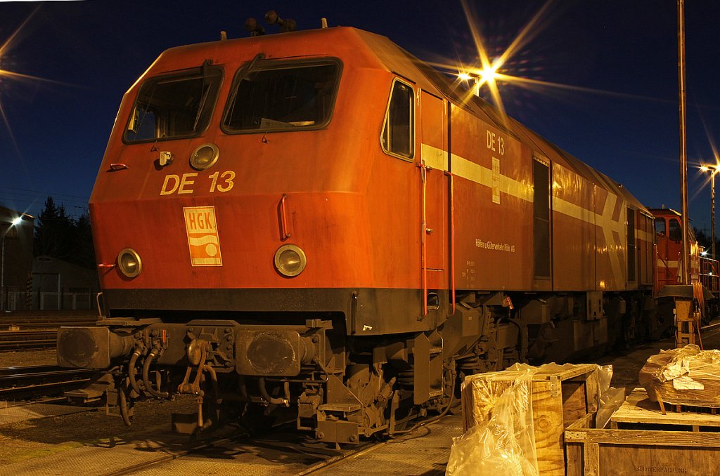 DE13 der HGK beim Wochenendnickerchen in Br�hl Vochem am 19.03.2011