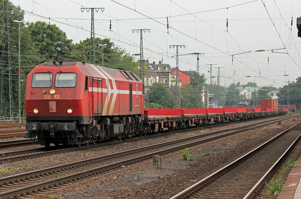 DE13 der HGK in K�ln West am 17.08.2011