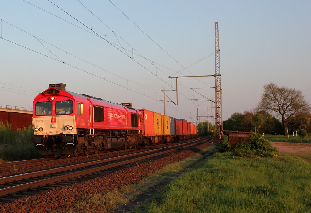 DE6312  Crossrail  in Porz Wahn am 04.05.2013